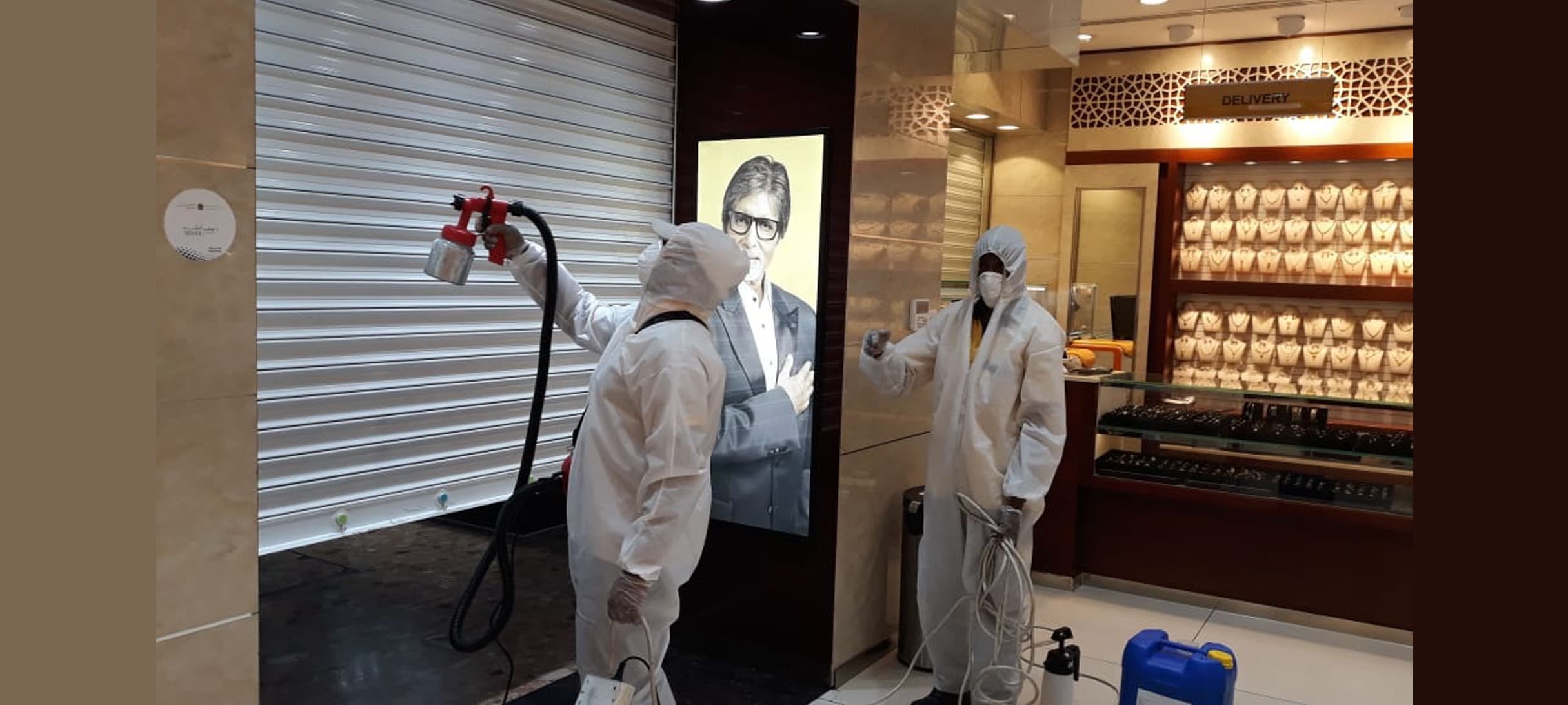 Disinfectant treatment: Homes, apartments & daily workplaces