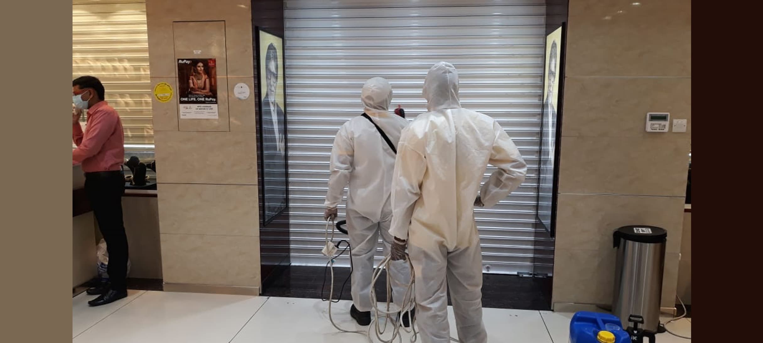 Disinfectant treatment: Retail, logistics, trading & light industrial