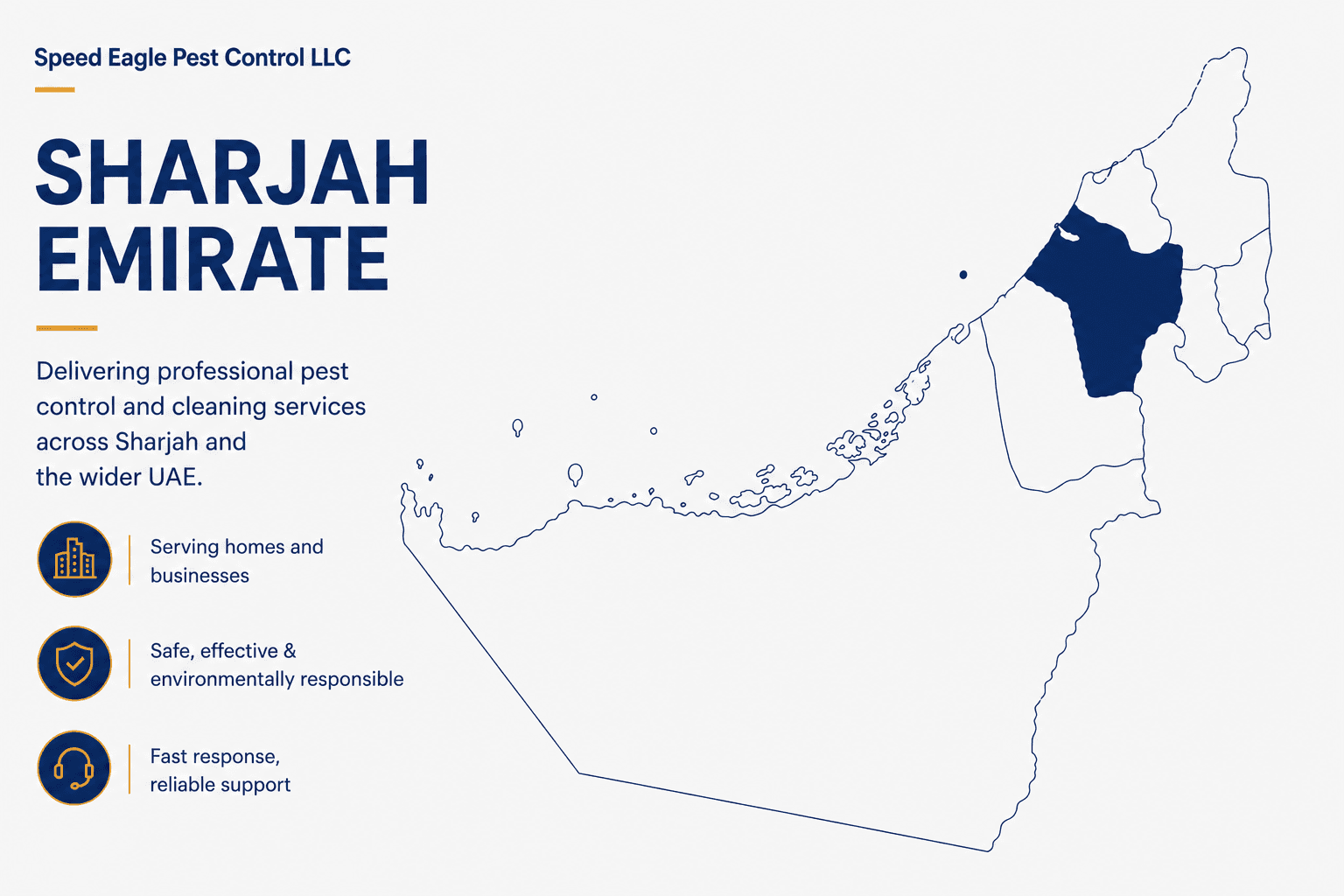 Sharjah emirate - pest control and cleaning