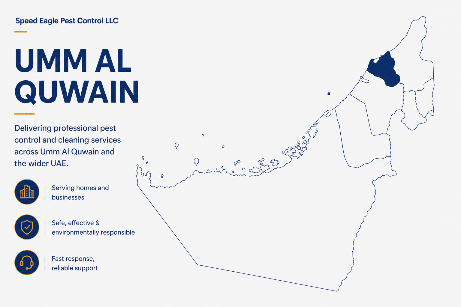 Umm Al Quwain emirate - pest control and cleaning
