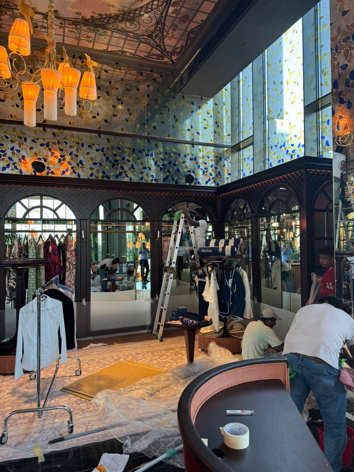 Chandelier cleaning - Cleaning gallery
